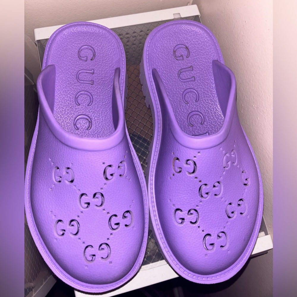 Gucci Platform Clogs